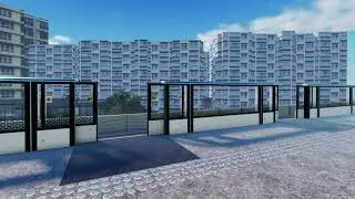 Half-Height Platform Screen Doors Testing | Train Game Development