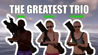 HOW WE CONQUERED ZERGS ON FORCE WIPE  -  RUST TRIO