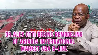 DR. ALEX OTTI READY TO KICKOFF REMODELING OF B-LINE ARIARIA INTERNATIONAL MARKET ABA