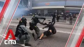 Hong Kong police warn of protesters moving 'one step closer to terrorism'