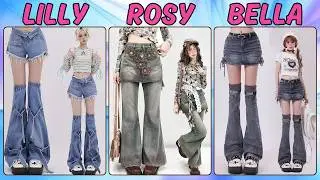 Lily vs Rose vs Bella ✨🌷💖 || Ultimate showdown #lisa #lena #lisaorlena #trending