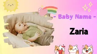 ZARIA | Zaria name meaning | Girl Name Meaning | Flower or Sunrise (2023)