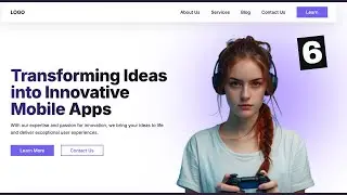 Design A Modern Responsive Homepage Using HTML, CSS & JavaScript (Services Section)