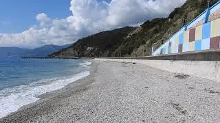 Hydroelectric plant at Bunecit Beach in Albania