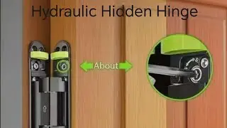 3D Adjustable Hydraulic Hidden Hinge Installation Video