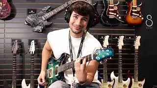 DEMO: Sire Q7 Hollow Transparent Blue NAMM Show 2026 (ft. ‪@milocangemi‬)