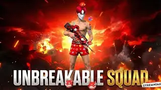 UNBREAKABLE SQUAD! Outsmarting INDIA'S BEST 4v4 Players! #freefire #freefirelive