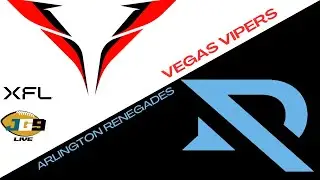 XFL LIVE STREAM: Vegas Vipers at Arlington Renegades