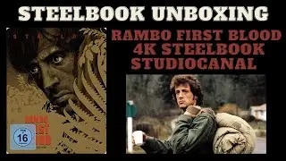 Rambo First Blood - StudioCanal - 4K Steelbook Unboxing