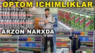 OPTOM ICHIMLIKLAR ARZON NARXDA OPTOM SUVLAR COLA FANTA XAR-XIL TURDAGI ICHIMLIKLAR OPTOM NARXDA