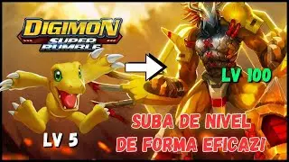 COMO UPAR RAPIDO EM DIGIMON SUPER RUMBLE