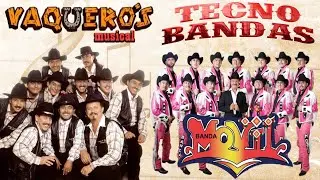 Mix lo Mejor De la Banda ✅ VAQUEROS MUSICAL VS BANDA MOVIL 🔥 20 Super hist