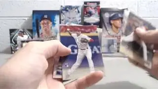 2015 Topps Stadium Club Baseball Blaster Awsome Mike Trout Pull!