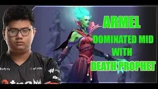 TNC Armel Death Prophet Dota 2 7.28 Pro Gameplay. 2021 meta Midlane versus Lina