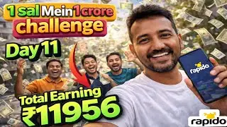 Day 11 Rapido bike taxi Mumbai|| rapido part time job|| rapido captain job|| 