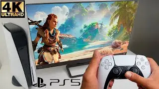 Horizon Zero Dawn on PS5 4K UHD - FPS, Load Times and Gameplay