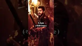 TOP 10 HIGHEST GROSSING  MOVIES OF THALAPATHY VIJAY 🥵🔥👑 #trending #youtubeshorts