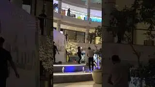 Dragon fire dancing @the mall #fire #dancing #dragonfire