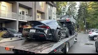 MANUAL A90 SUPRA FINALLY GETS SMALL ENGINE BAY UPGRADES