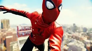 Spider-man Last Stand Suit Showcase - PS4 Spider-man (Free Roam Gameplay)