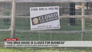 Deputies close drug house, arrest 5 in Laurens Co.