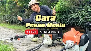 Live‼️Begini Cara Pesan Mesin Rumput Di Om Dinda