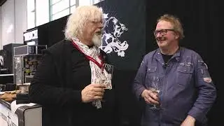 Ralf Bos und Jörg Raufeisen sprechen zusammen auf der ProWein