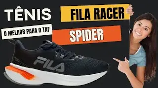 T&ecirc;nis FILA Racer Spider para corrida TAF custo Benef&iacute;cio