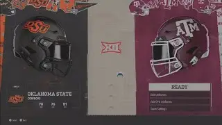 CFB 26 Oklahoma State V #25 Texas A&M WEEK 2 YEAR 1