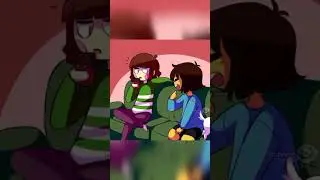 Чакаладочка😋 #undertale #undertalecomic #chara #frisk #андертейл #чара #фриск #шоколад #tobyfox