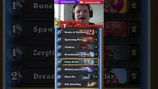 BBF Zerg Deathrattle Death Knight Deck List - StarCraft Mini-Set The Great Dark Beyond Hearthstone