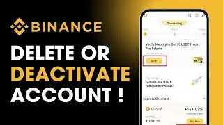 How to Delete / Disable Binance Account ! Easy Guide