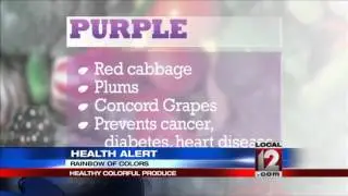Health Alert: Colorful foods
