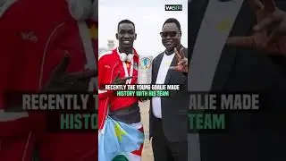 Meet 18 year old South Sudan Goalkeeper GodWill yogusuk Simon #soccer #futbol #shorts#southsudan