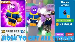 🌌INFINITY HUNT🌌 How to get all Stones Hatching Mania