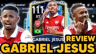 Fifa Mobile TOTS Gabriel Jesus Review Gameplay | Brazil Team Gabriel Jesus Player Review