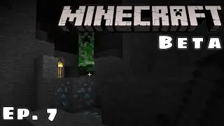CREEPER BLEW UP MY F@#$ING DIAMOMDS =( - MInecraft Beta Let's Play Ep. 7