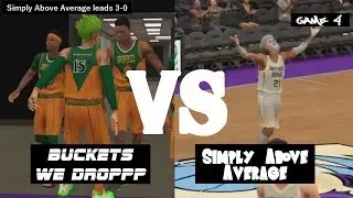 NBA2K19 Private Matchmaking ProAm Game 4: Buckets We Droppp vs Simply Above Average