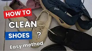 How to clean Canvas Shoes, Sports Shoes, Athletic Shoes, Sneaker, Fabric and Knit Shoes?