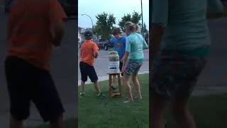 Watermelon explosion