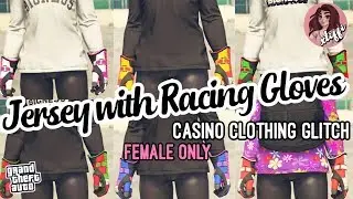 GTA5 | Outfit Glitches: Casino Sweater + Racing Gloves Glitch (FEMALE ONLY)