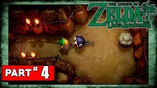 The Legend of Zelda Link's Awakening Playthrough Part 4 - Saving BowWow / Goponga Swamp