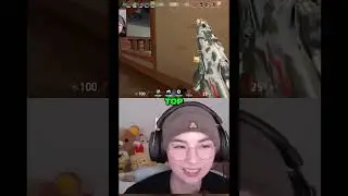 Another clip of Tenz screaming while Kyedae plays Valorant