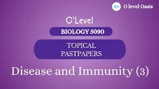 Topical Past papers practice | Disease and Immunity | Chapter 12 (Part 3)&lrm;&lrm;&lrm;