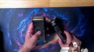 Quick Look! HUMMINGBIRD Foil vs. Rotary Face Shaver MK8 MK17