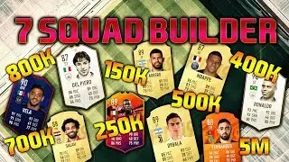 FIFA 19 SQUAD BUILDER 150K 250K 400K 500K 700K 800K 5M SQUAD BUILDER FUT CHAMPIONS FIFA 19