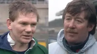 Ireland Rugby Team Prepare For France in Paris, 1986