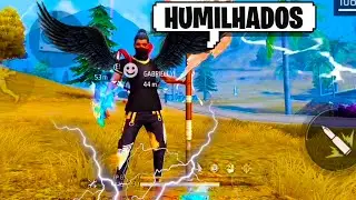 RUSHADÃO SEM MEDO SOLO VS SQUAD COM 2 4RMA DE 1 TIR0 NO MOBILE FREE FIRE!