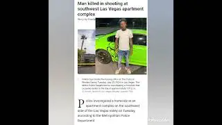 Elijah Wright,&nbsp;21 fatally sh9t coming out Berewick apartments after two people approached him ..