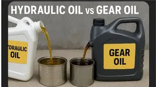 Hydraulic oil vs Gear oil